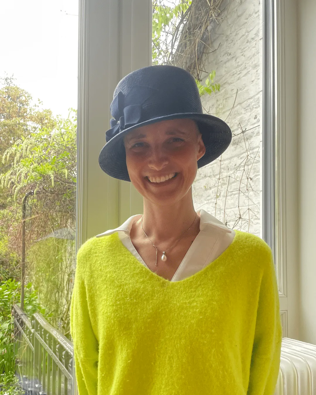 Bénédicte — Chapeau canotier en paille 'Anahit'