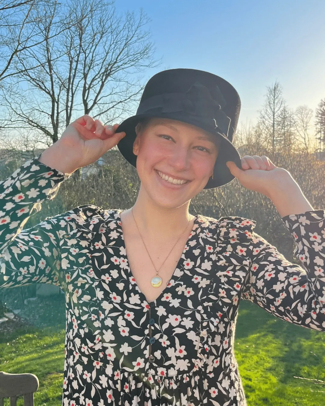 Léa — Chapeau cloche en feutre 'Josephine'